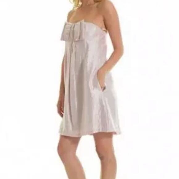 Alexia for Alexia Admor Strapless Dress Bow Pocket Large - Picture 1 of 9